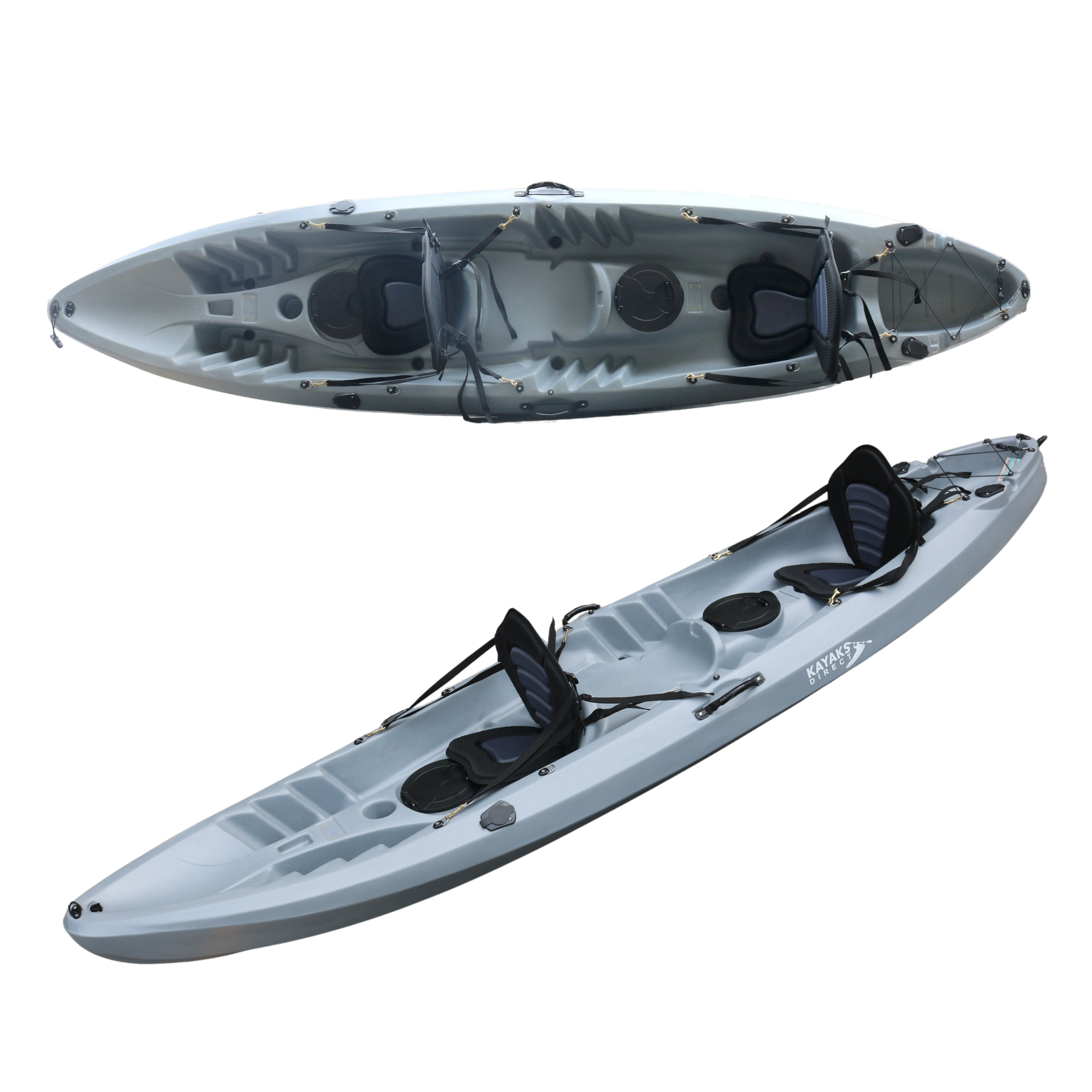 Double Ranger Kayak in Graphite Grey