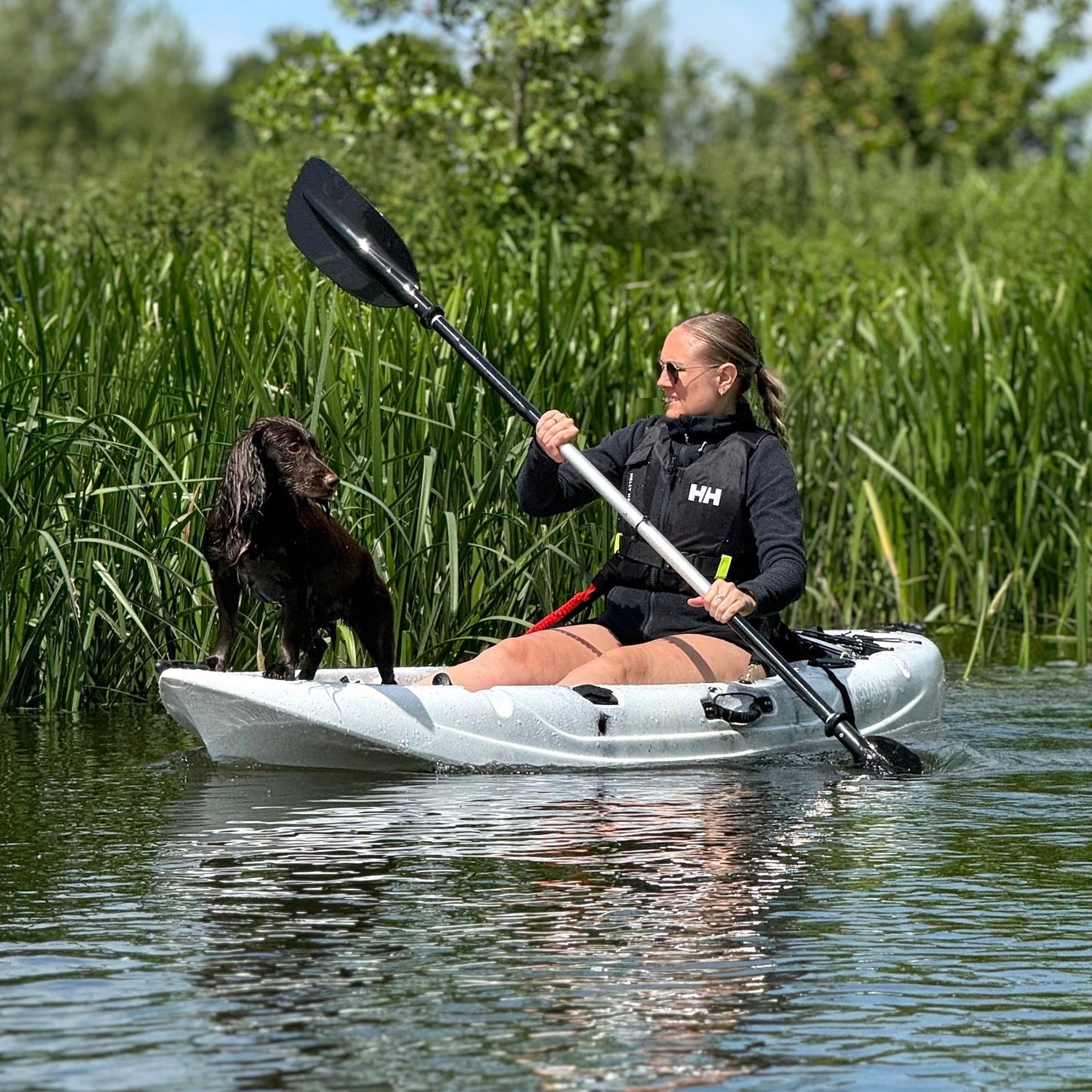 Single Ranger Kayak – Orange & Yellow