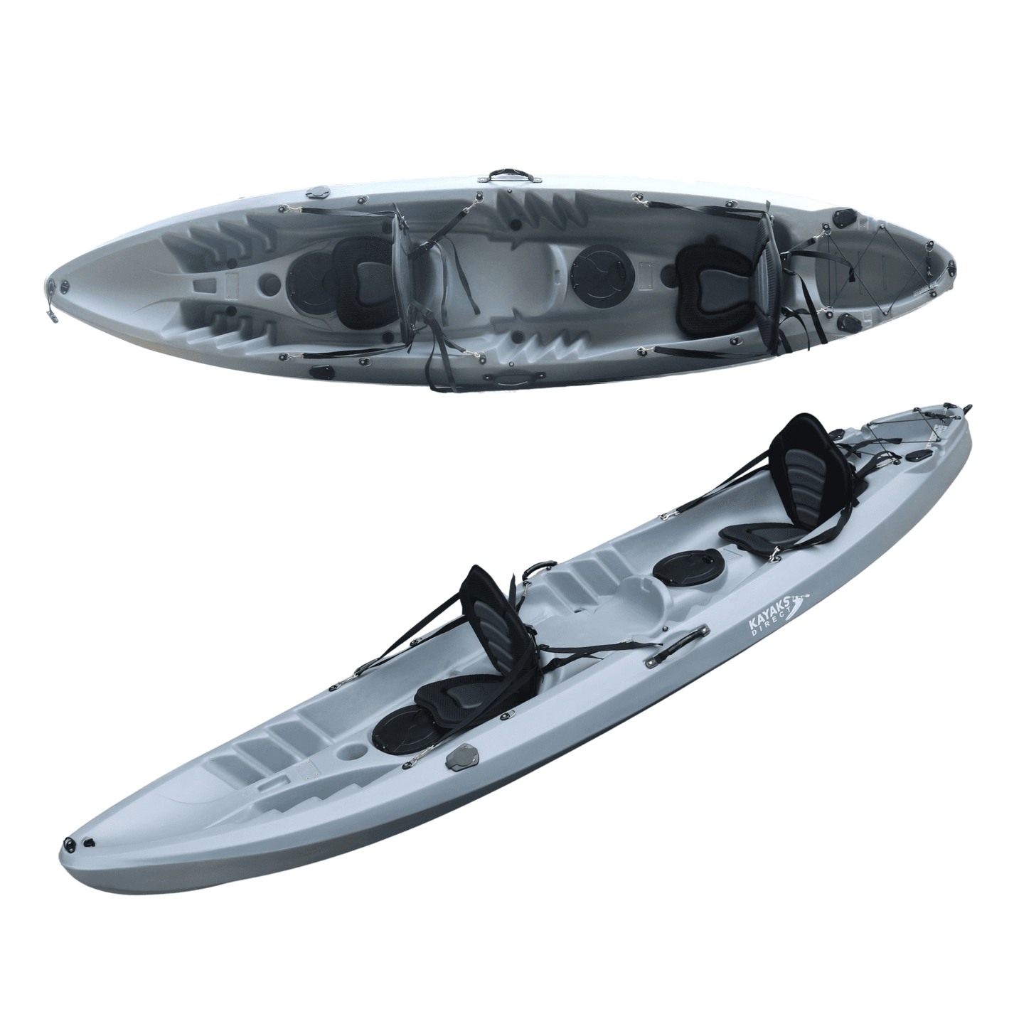 Double Ranger Kayak in Graphite Grey Kayaks Direct UK
