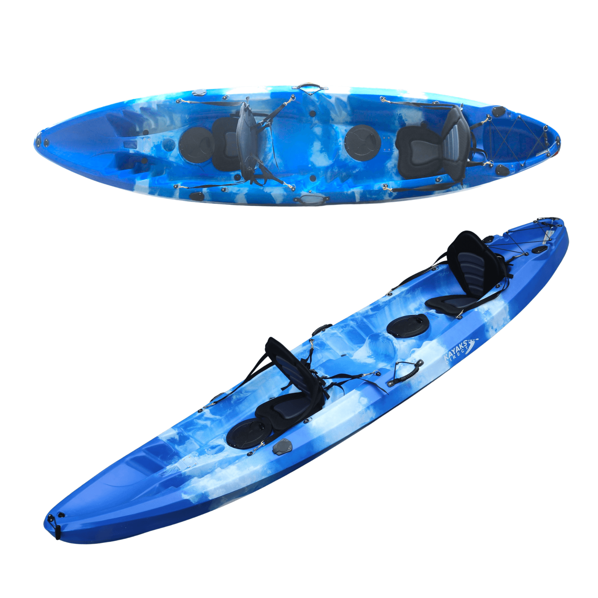 Double Ranger Kayak in Ocean Camo | Kayaks Direct UK