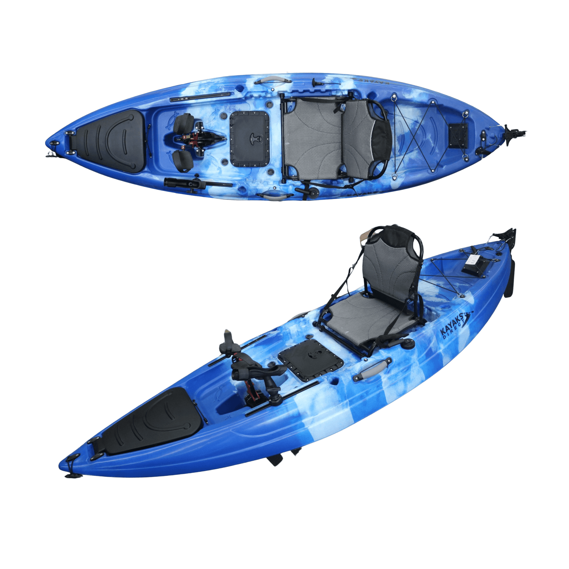 foot pedal kayaks Jetstream Pedal Kayak, 9.3ft Sit-on-Top from Kayaks Direct