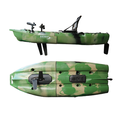 Wideboy Modular Fishing Kayak – Army Camo