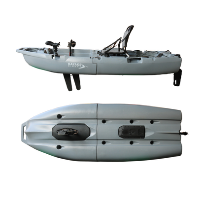 Wideboy Modular Fishing Kayak – Graphite Grey