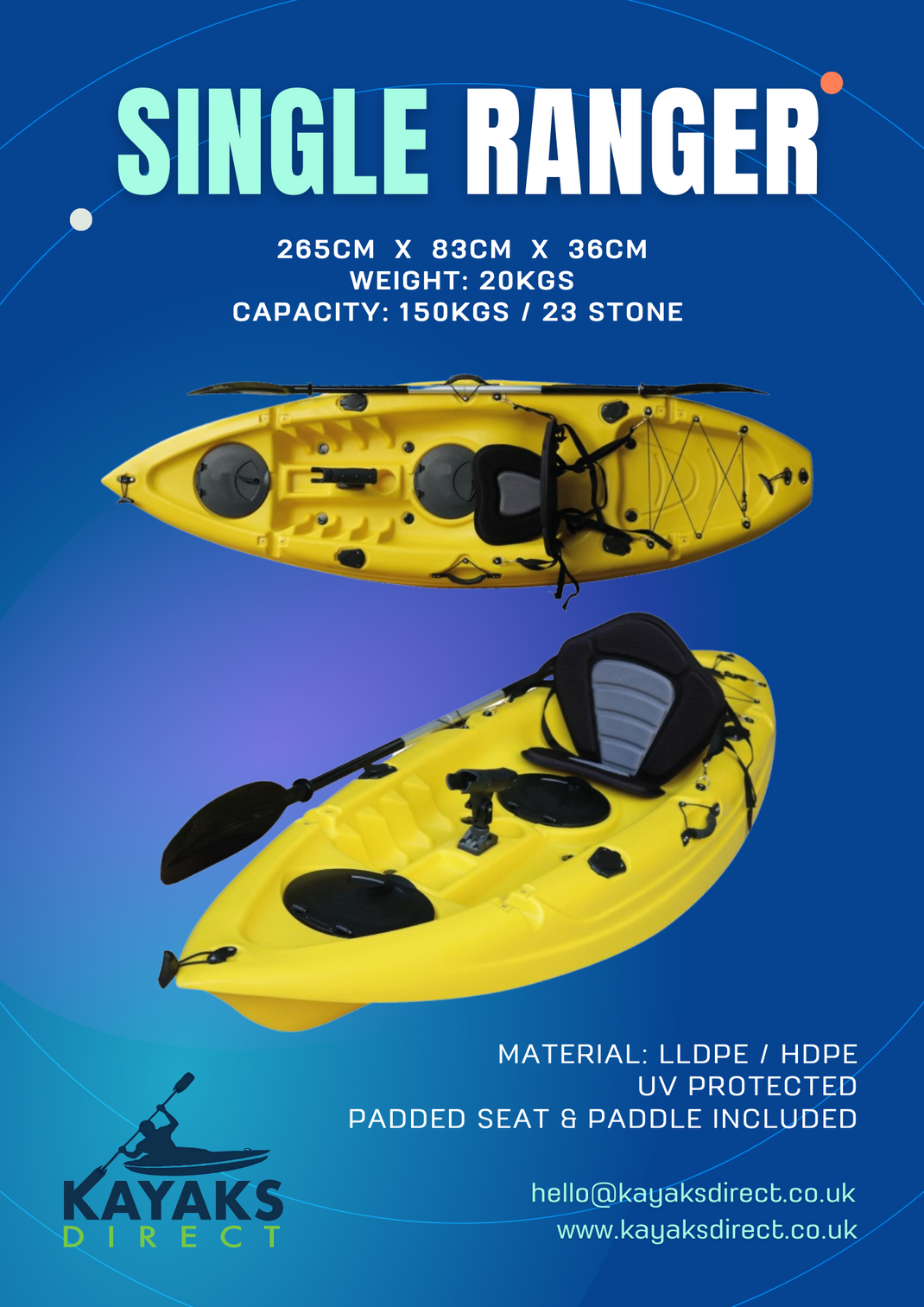 Kayak Wholesale / Trade Prices | Kayaks Direct Ltd.