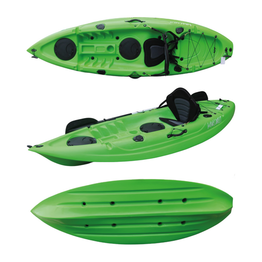green-kayak