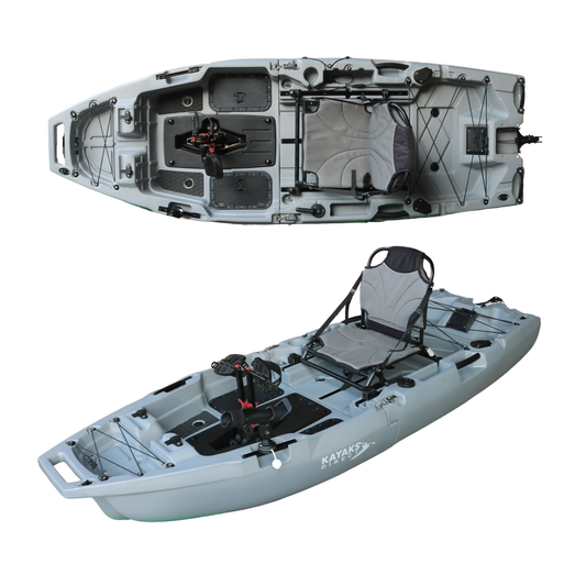 Wideboy Modular Fishing Kayak – Graphite Grey